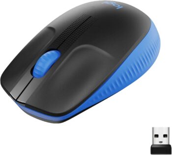 Mouse Wireless Logitech M190 Blu