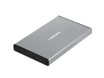 Box Natec per Hd 2,5" Sata USB 3.0 Grigio