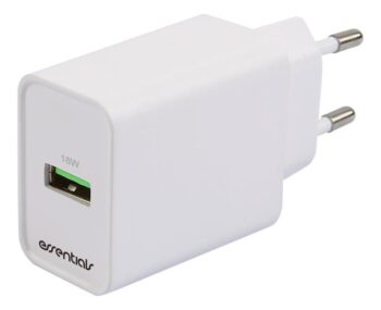 Caricatore Essentials da casa 1x USB 18W