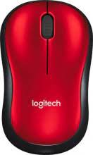 Mouse Wireless Logitech M185 Rosso