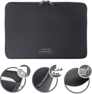 Folder Tucano Elements per 12" Colore Nero