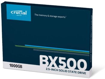 Ssd Crucial 2,5" da 1000 Gb