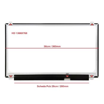 Display 15.6" HD 30pin