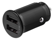 Caricatore Deltaco da auto 2x USB 2,4A