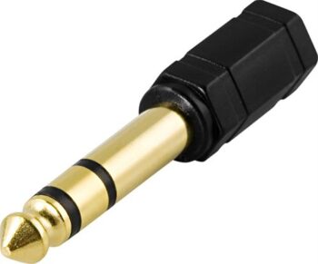 Adattatore audio da 6.3mm (M) a 3,5mm Fem.