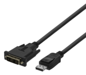 Cavo Deltaco Displayport(M) a DVI-D(M) 2Mt