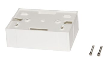 Scatola a muro per Placche RJ45 colore Bianco