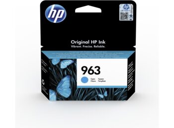 HP Cartuccia Originale 963 Ciano