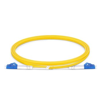 Cavo Fibra Ottica LC/LC UPC Duplex 9/125 1Mt