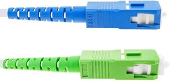 Cavo Fibra Ottica SC/APC a LC/UPC Singl. 1Mt