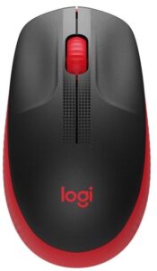 Mouse Wireless Logitech M190 Rosso