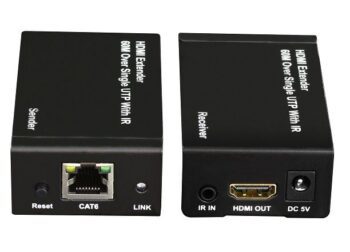 Extender Hdmi su Cat.5/6e fino a 60Mt