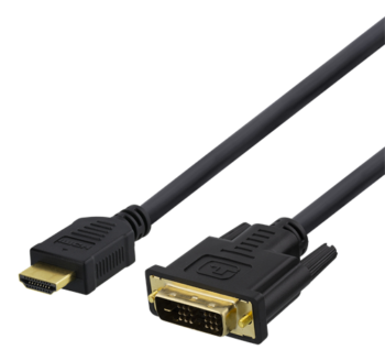 Cavo Deltaco Hdmi a DVI-D (18+1) 2Mt