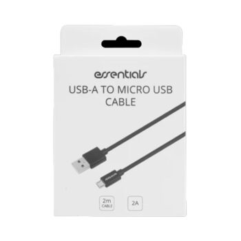 Cavo Essentials USB a Micro USB 2A 2m Nero