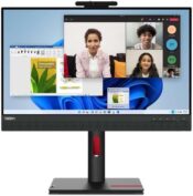 Monitor Lenovo 24" TIO24 G5 Touch/Cam/M/DP