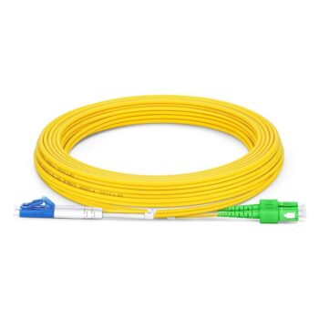 Cavo Fibra Ott. SC APC /LC UPC Dup. 9/125 7Mt