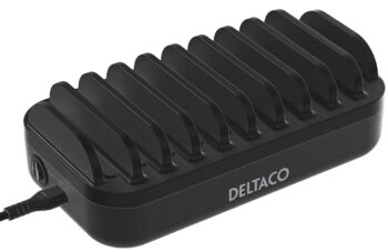 Multicaricatore Deltaco Usb 10 porte QC 120W