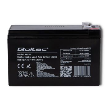 Batteria Qoltec per UPS 12V 9AH