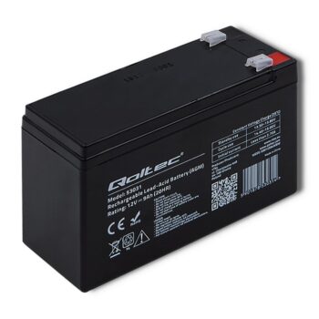 Batteria Qoltec per UPS 12V 9AH