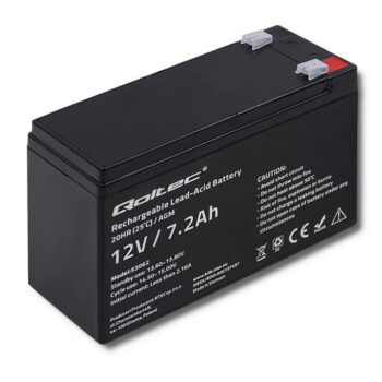 Batteria Qoltec per UPS 12V 7,2AH