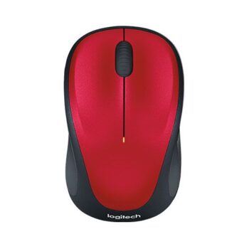 Mouse Wireless Logitech M185 Red