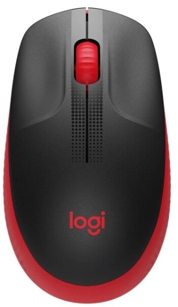 Mouse Wireless Logitech M190 Rosso