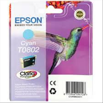 Epson Cartuccia Orig.T0802 Ciano