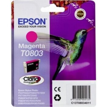 Epson Cartuccia Orig.T0803 Magenta