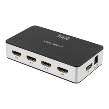 Switch Hdmi 5 Porte 4K con telecomando