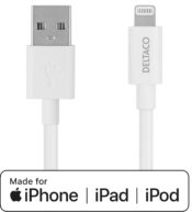 Cavo Deltaco da Lightning a Usb 2Mt MFi