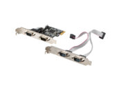 Scheda PCI-E 4 Com LOW PROFILE BRACKET