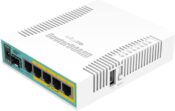 Mikrotik hEX PoE router cablato Bianco