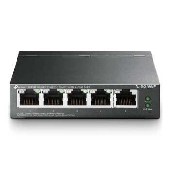 Switch di rete Tp-Link 5 Porte Gigabit(4 POE)