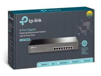 Switch TP-Link Desktop Gigabit 8 porte,8 POE