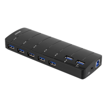 HUB USB 3.0 a 7 porte alimentato