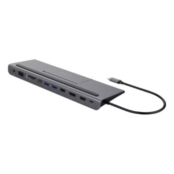 Multiporta Type C a USB-C/RJ45/HDMI/DP/VGA/SD