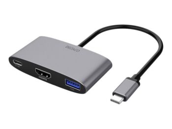 Multiporta Type C a USB-C/USB-A/HDMI/ 100W PD