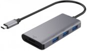 HUB USB-C 3.1 3 porte USB + Lettore Schede