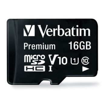 Micro SD Verbatim 16Gb con adattatore CL10