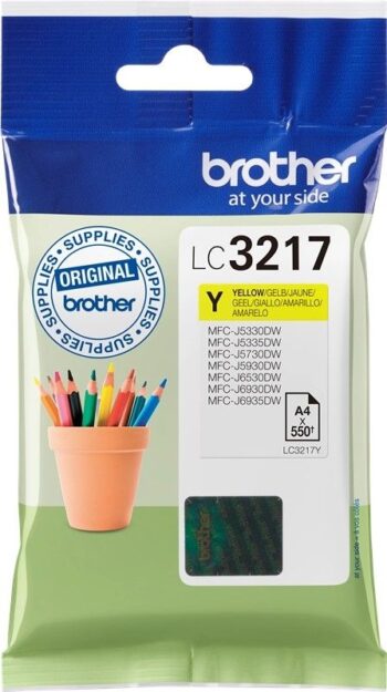 Brother Cartuccia Orig.LC-3217 Y