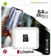 Micro SD Kingston 64GB CL10 100MB/s