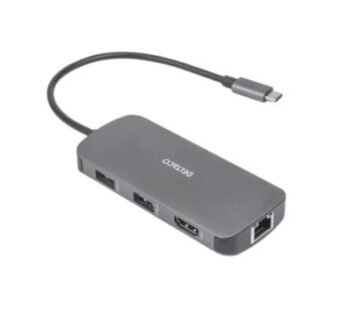 Multiporta Type C a USB-A/RJ45/HDMI/SD 100WPD