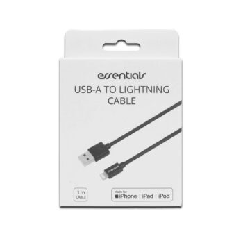 Cavo Essentials da USB a Lightning 1Mt Nero