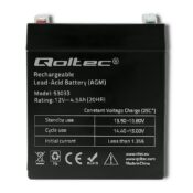 Batteria Qoltec per UPS 12V 4,5AH