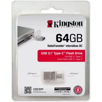 Pen drive Kingston 64GB Usb 3.2 Type C