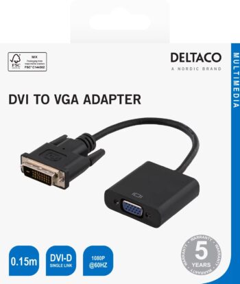 Adattatore DVI-D a VGA