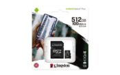 Micro SD 512Gb con adattatore CL10