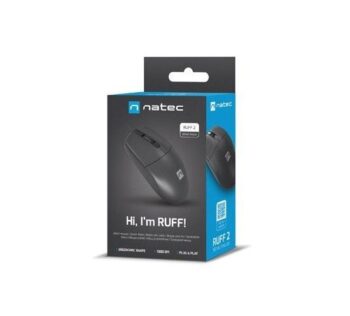 Mouse USB Ruff 1000 DPI nero