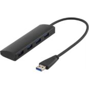 HUB USB 3.1 a 4 porte (alimentazione opz.)