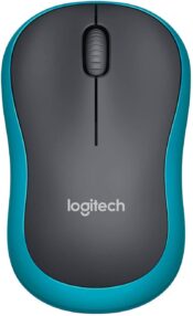 Mouse Wireless Logitech M185 Swift Blu